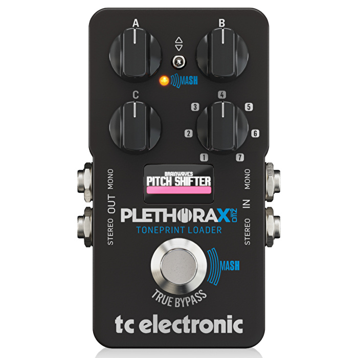 TC Electronic PLETHORA X1 NEO Tone Print Multi Efekt Pedalı Siyah
